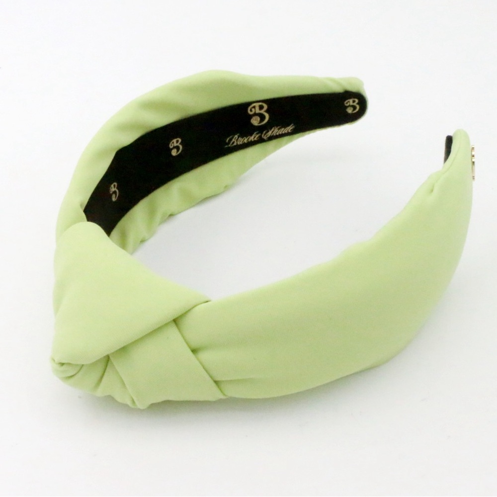 316. The Brooke Shade Peridot Green Neoprene Headband
